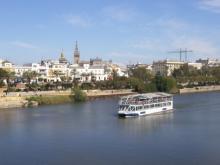 Imagen del río Guadalquivir
