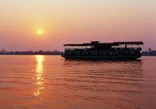 Imagen de un crucero por el río Mekong