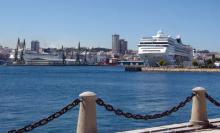 Imagen de la terminal de A Coruña