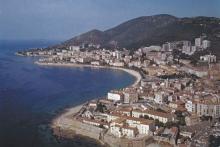 Vista panorámica de la ciudad de Ajaccio