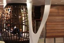 Algunos detalles del Celebrity Silhouette Imagen de uno de los espacios más curiosos del celebrity SIlhouette
