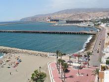 Imagen del puerto de Almeria