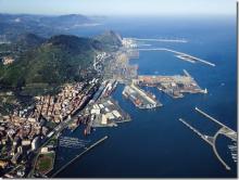 Imagen del puerto de Bilbao