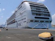 MSC Opera en el puerto de Buenos Aires