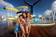 Zona del waterworks, Carnival Breeze