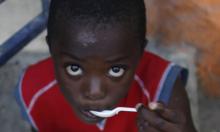 Imagen de un niño de Haití
