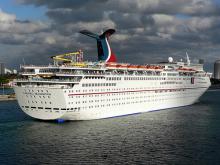 Foto de la popa del Carnival Imagination