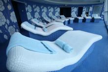 Imagen de una zona relax del celebrity Cruises