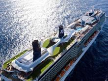 Imagen aérea del Celebrity Solstice