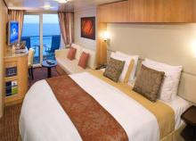 Imagen de uno de los camarotes de la clase solstice