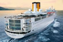 Costa Allegra: Crucero Colores del Egeo Imagen de la popa del Costa Allegra
