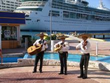 Imagen del puerto de Cozumel