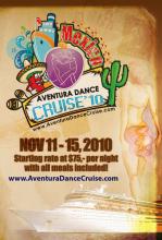 Cartel del crucero aventura Dance México