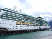 Foto de la eslora del Serenade Of the seas