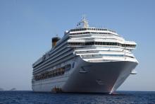 Crucero Tierra de los Vikingos Fotografía frontal del Costa Deliziosa