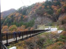 Foto de un puente sobre el río Kinugawa