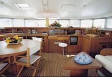 Interior del Catamarán