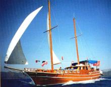 Crucero en velero por Turquía Imagen del velero por Turquía