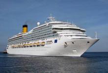 Costa Fortuna: Crucero entre samba y tango Fotografía del Costa Fortuna navegand por el atlántico