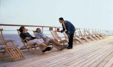 Crucero fiordos Noruegos con Holland America, una acertada elección. La cubierta de uno de los barcos Holland America