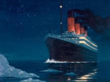 Imagen de dibujo del Titanic