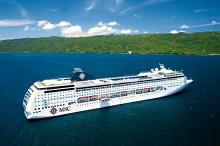 Crucero por Sudamérica: Brasil, Argentina y Uruguay Foto de un buque MSC navegando por SUdamerica