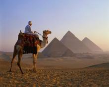 Fotografía de las pirámides de Egipto