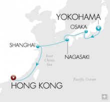 Crystal Cruises anuncia los primeros cruceros de 2014 Itinerario crucero por Asia