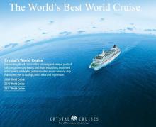 Crystal Cruises mejor compañía 2009, 2010, 2011