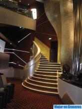 Imagen de la escalinata del teatro l'avanguardia