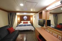 Foto de uno de los camarotes del Disney Dream