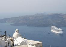 Foto de un crucero por Grecia