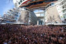 Imagen de la popa del Allure of the seas