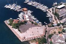 Foto aéreadel puerto de Cartagena
