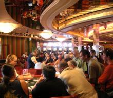 Imagen del interior del Freedom of the seas y su casino