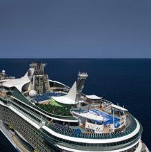Imagen aérea del liberty of the seas