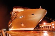 El MSC Magnifica pasa satisfactoriamente las pruebas de control Casco frontal del MSC Magnifica