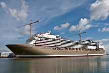 Imagen de hace algunos meses en los astilleros de Aker Yards