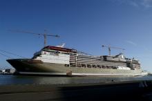 Foto de la construcción del Msc Magnifica