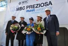 inauguración MSC Preziosa