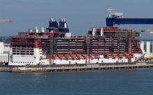 Construcción del Norwegian Epic