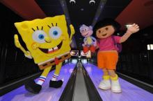 Personajes de Nickelodeon en un buque de NCL
