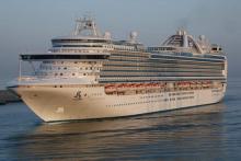 El Ruby y Emerald Princess – Dos cruceros de mucho lujo Espectacular foto del Ruby PRincess