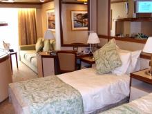 El Ruby y Emerald Princess – Dos cruceros de mucho lujo Camarote del Emerald Princess