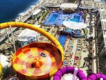 Imagen de la cubierta exterior del Norwegian Epic