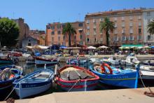 Imagen del puerto de Ajaccio