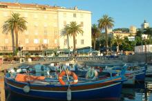 Foto del puerto de Ajaccio