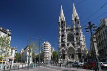 Imagen de la basilica de Notre-Dame de Marsella