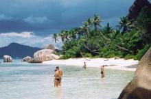 Una idílica isla de las Seychelles