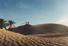 Foto del desierto en Túnez